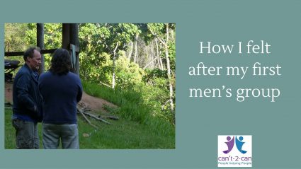 My first experience of a men’s group